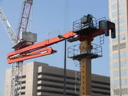 Cable Remote Control Concrete Pump Placing Boom Fully Hydraulic Driven With Counterweight
