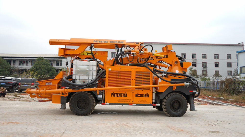 15.6T Concrete Sprayer With Robot Arm Elelctric Motor Power Wireless Operation