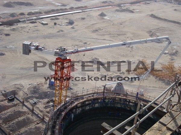 Fully Hydraulic Driven Climbing Concrete Placing Boom Wireless