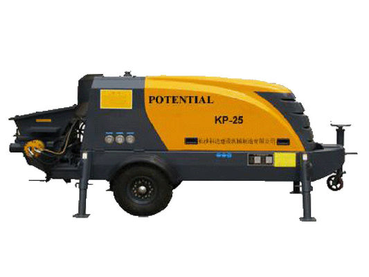 KP25 Concrete Spraying Machine Output 4-25 Cube Meter Per Hour 3800×1500×1600mm