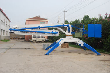 Hydraulic Spider Concrete Placing Boom HG15 With Wheels 2.7m Stationary Height