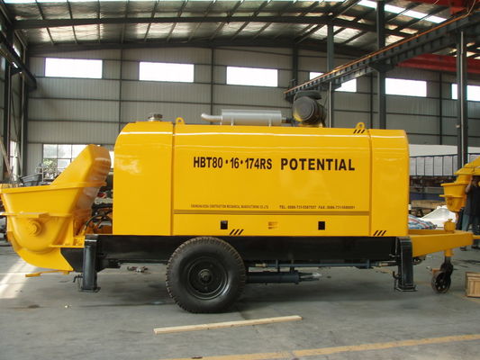 Diesel Power Truck Mounted Concrete Pump for Construction