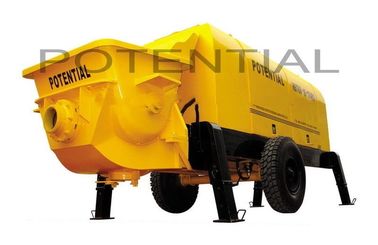 HBT80.13.130RS Truck Mounted Concrete Pump , Diesel Concrete Pump 13/8 Pumping Pressure